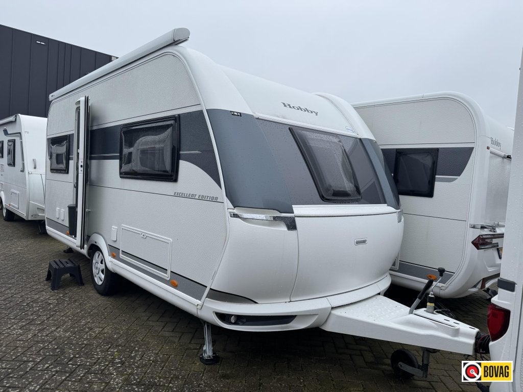 Hobby Excellent Edition 460 UFE, Caravans en Kamperen, Schokbreker, Rondzit, Hobby, Bedrijf