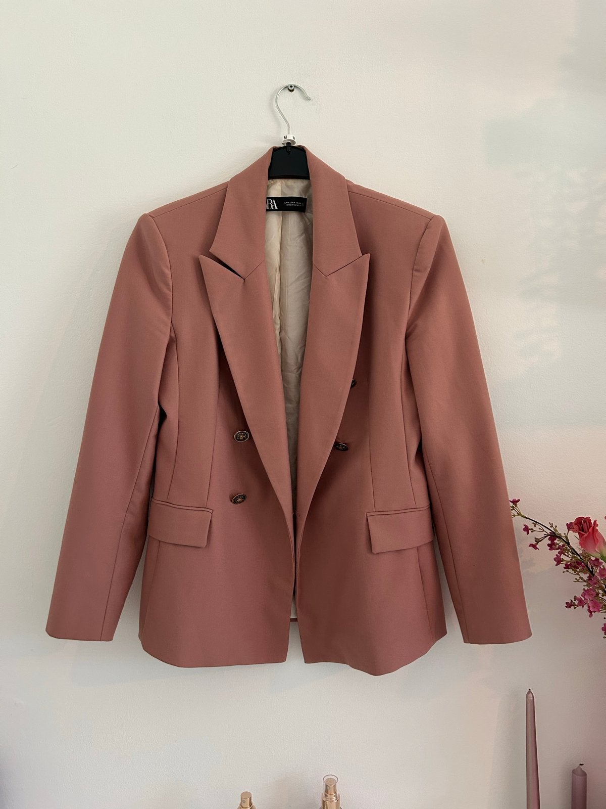 Zara blazer maat S, Ophalen of Verzenden, Zo goed als nieuw, Jasje, Roze