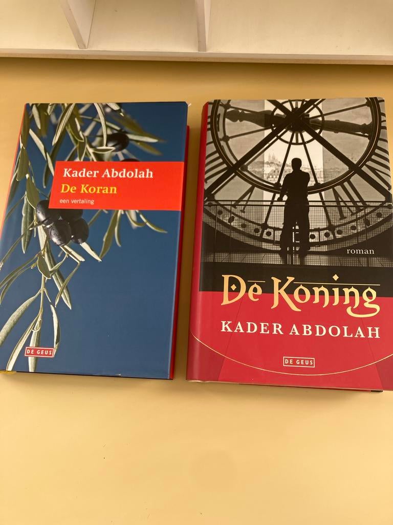 Kader Abdolah: De Koran en De Koning (2 boeken), Ophalen of Verzenden, Gelezen, Nederland