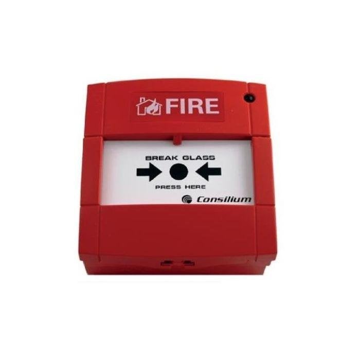 Consilium Salwico MCP-A SCI WP Manual Point Fire Alarm IP67, Detector, Sensor of Melder, N.B, Nieuw, Ophalen of Verzenden