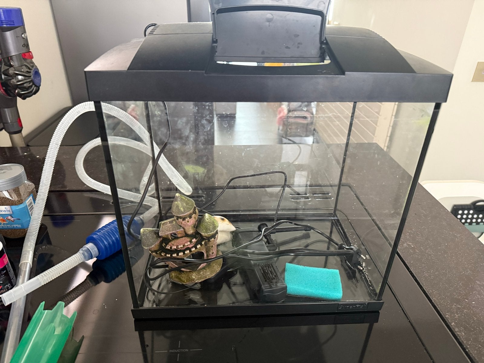 Superfish aquarium 30liter + alles wat je nodig hebt, Ophalen, Gebruikt, Aquariummeubel, Superfish