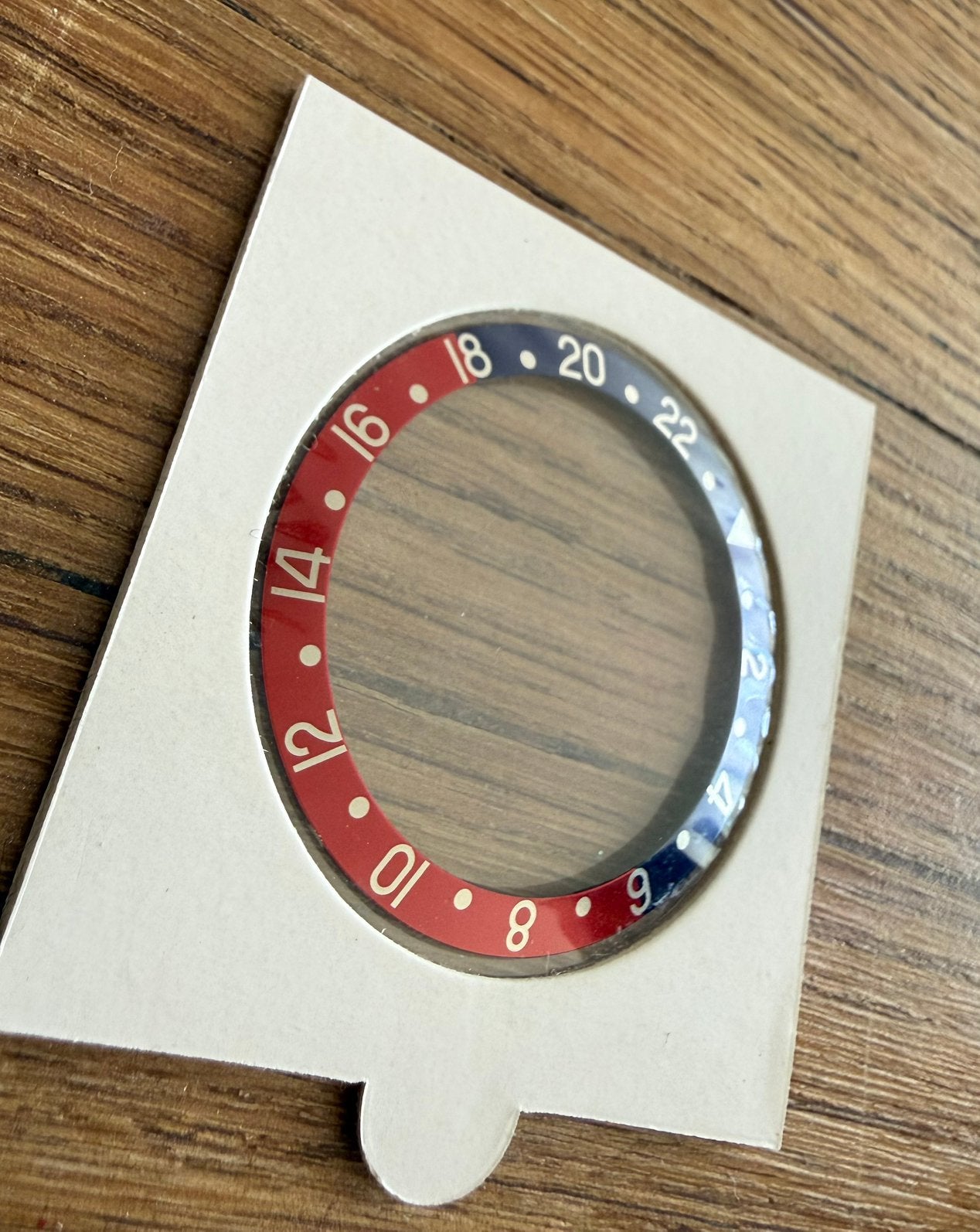 Originele Rolex GMT-Master II 16710 Pepsi Bezel Insert, Ophalen of Verzenden, Zo goed als nieuw, Staal, Rolex
