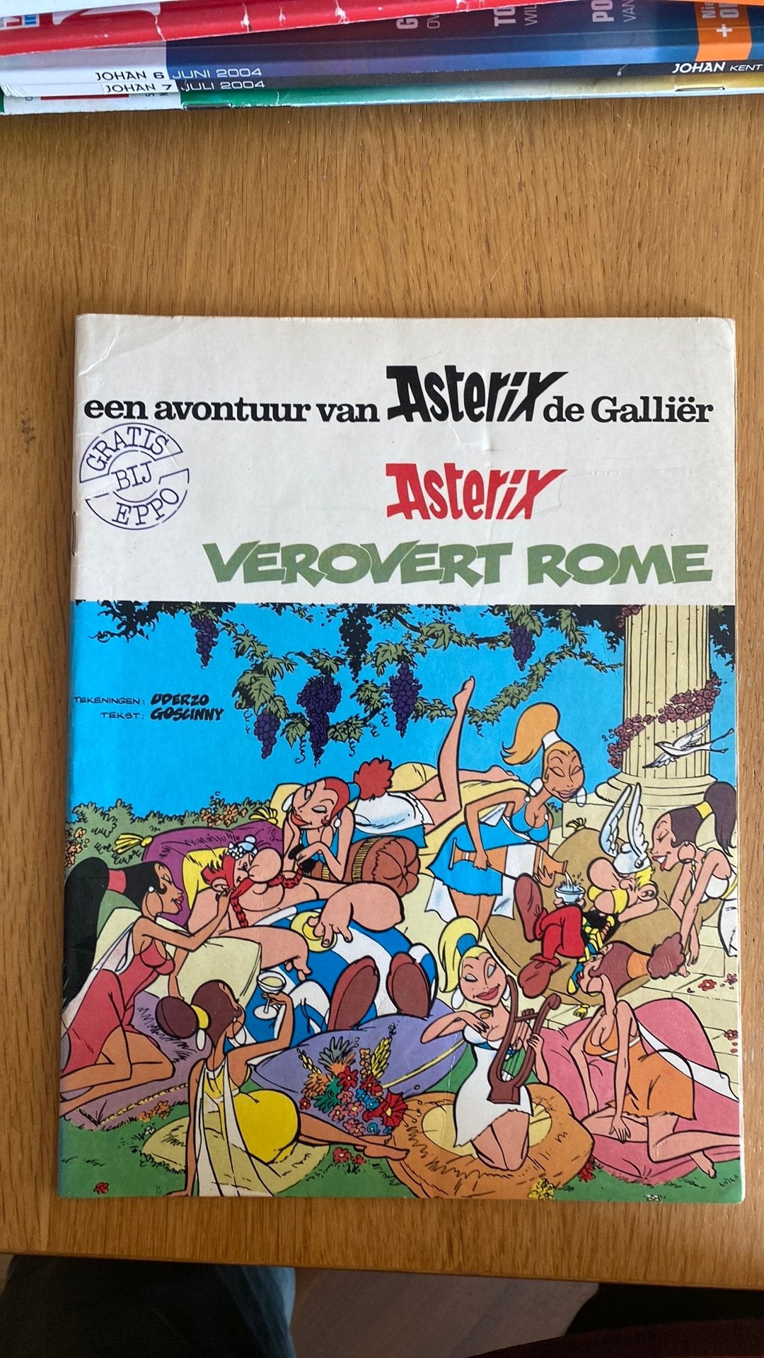Asterix verovert Rome - (gratis bij EPPO!, Eén stripboek, Ophalen of Verzenden, Gelezen