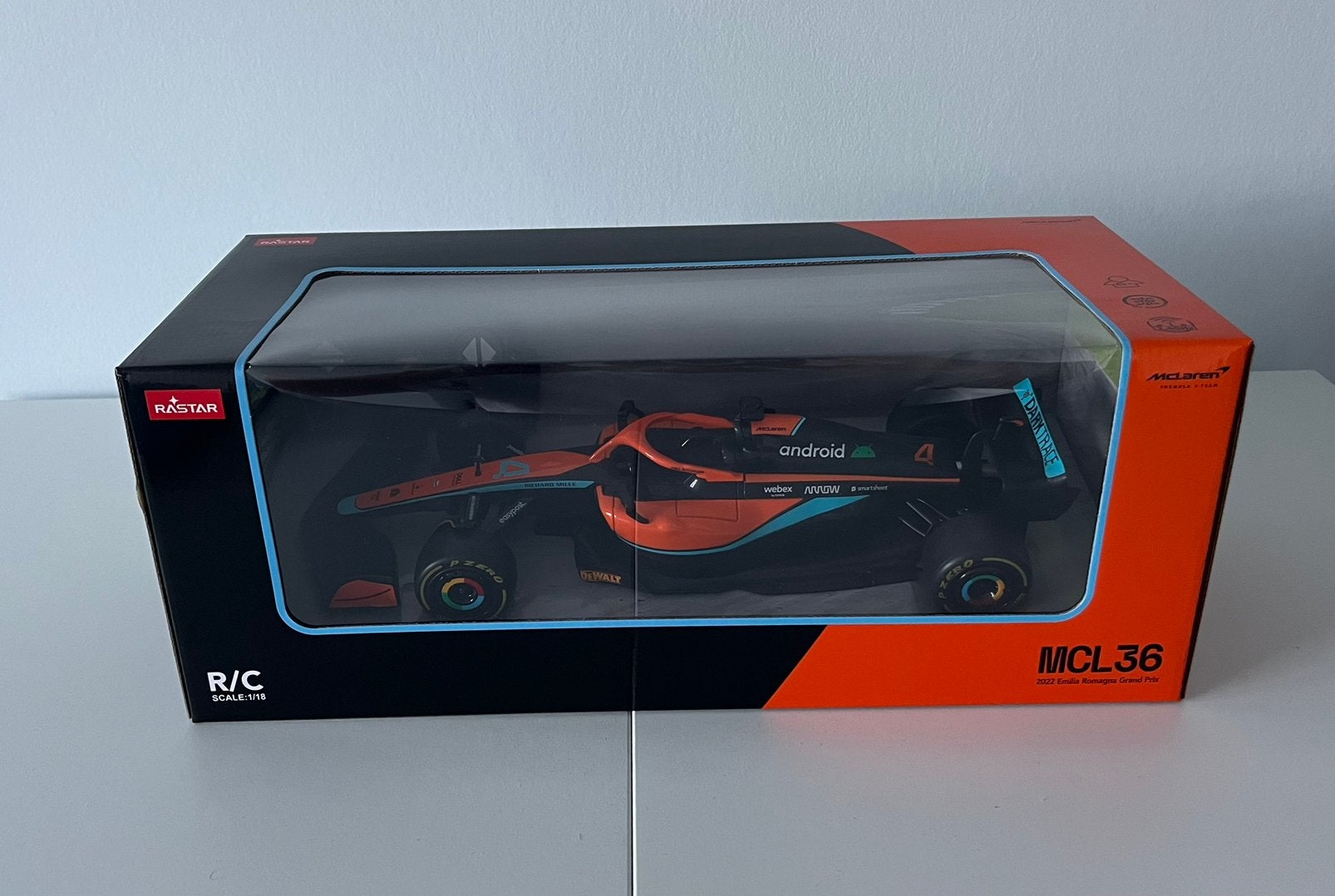bestuurbare Formule 1 McLaren, Ophalen of Verzenden, Zo goed als nieuw