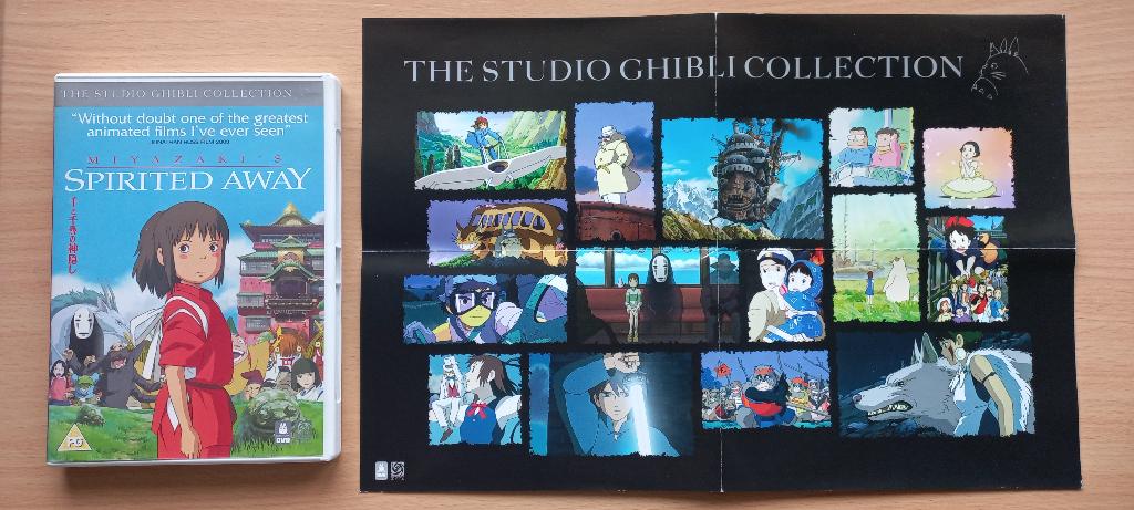 Spirited away, import met Ghibli collection verzamel poster, Tekenfilm, Verzenden, Anime (Japans), Zo goed als nieuw