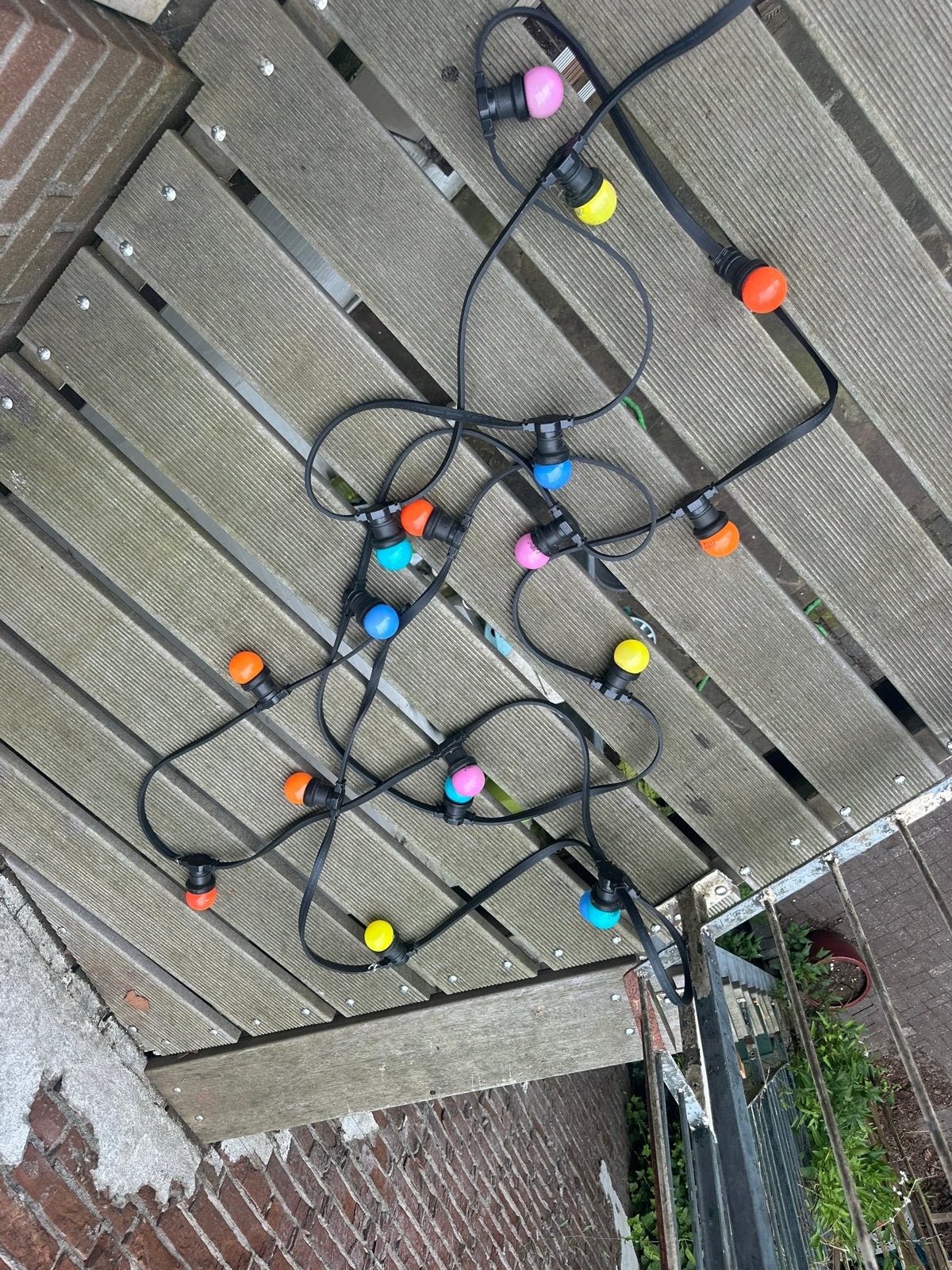 Kleurrijke LED Feestverlichting - Sfeervolle Lichtslinger, Ophalen, Kunststof, Minder dan 50 watt, Overige typen
