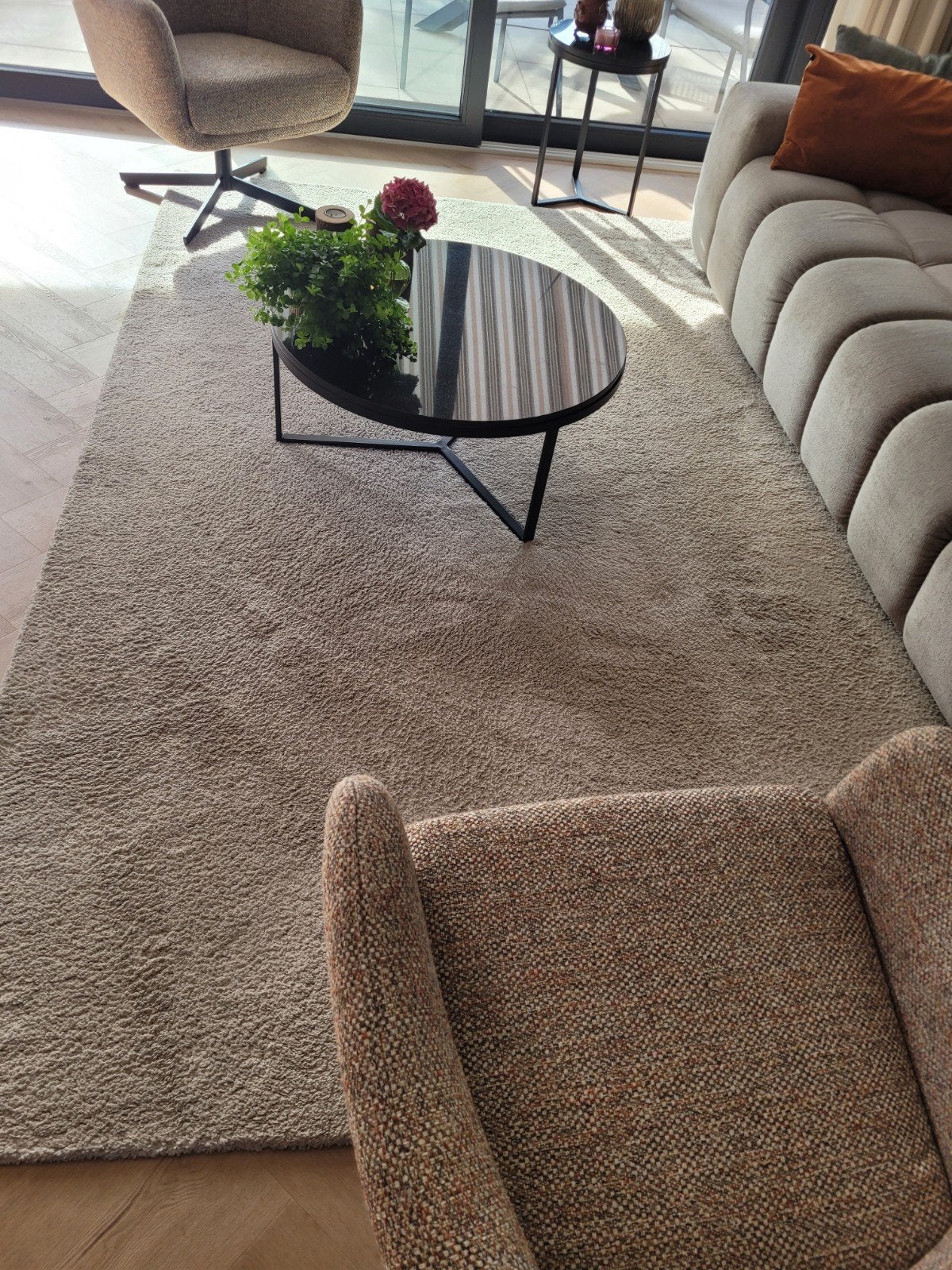 Stoense ikea kleed, Ophalen, Crème, 5 tot 10 m², Tapijt