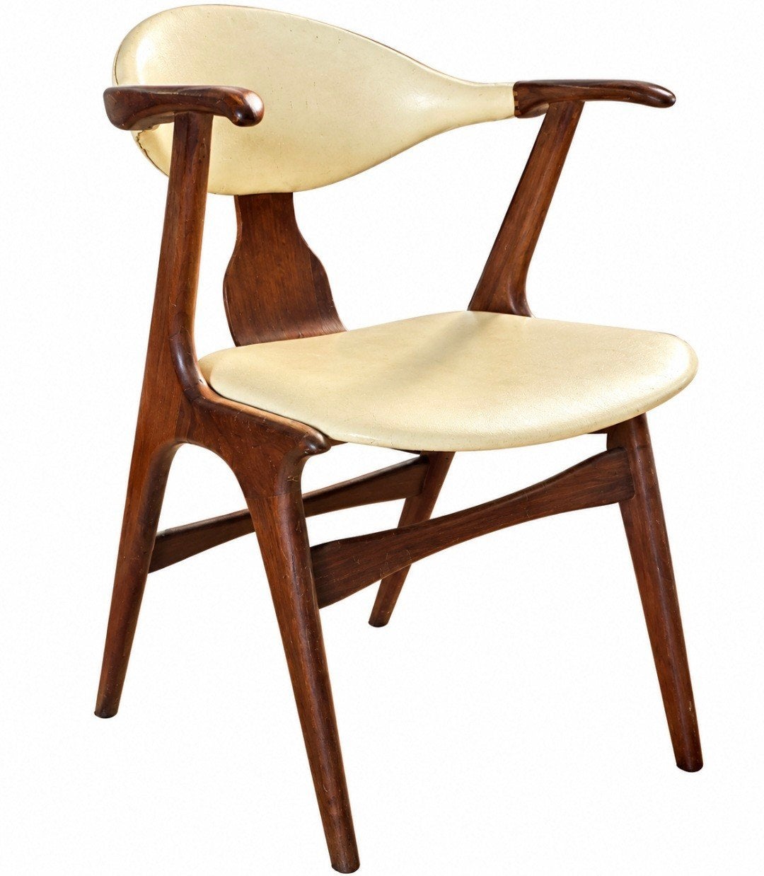 Vintage AWA Garantie Stoel - Goede Constructie en Arbeid, Ophalen of Verzenden