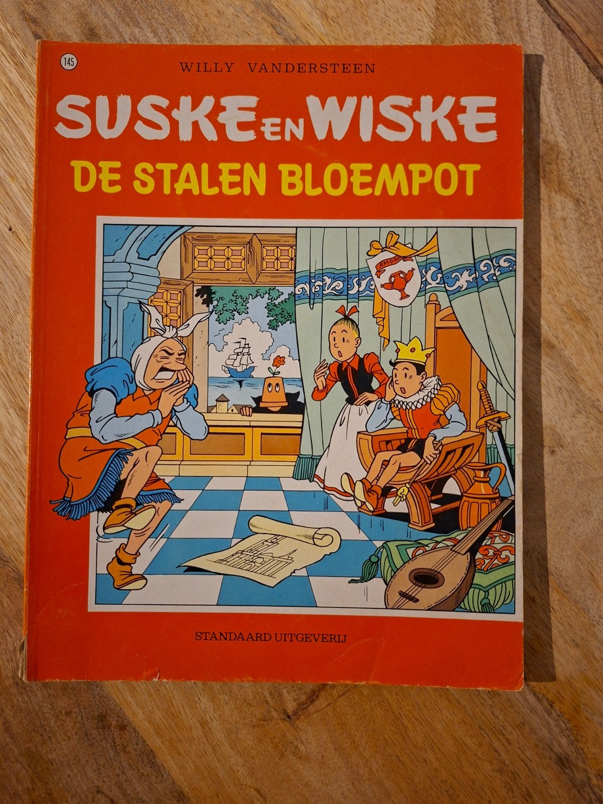 Suske en Wiske - De Stalen Bloempot (nr. 145), Ophalen of Verzenden