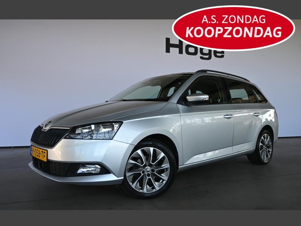 Skoda Fabia Combi 1.0 TSI Business Edition Airco Navigatie L, Stof, Gebruikt, 49 €/maand, Origineel Nederlands