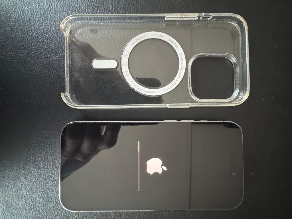 iPhone 14 Pro 128GB – Deep Purple, Paars, Ophalen of Verzenden, Zo goed als nieuw, 81 %