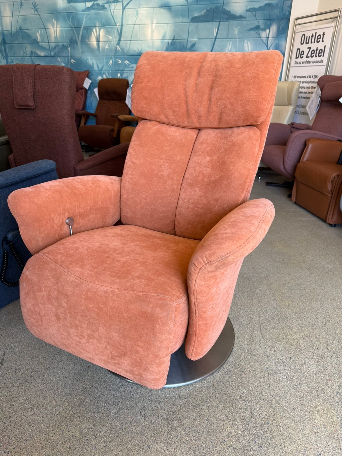 Meubelzorg relax fauteuil relaxstoel, Ophalen of Verzenden, Zo goed als nieuw, Gratis bezorging regio Utrecht