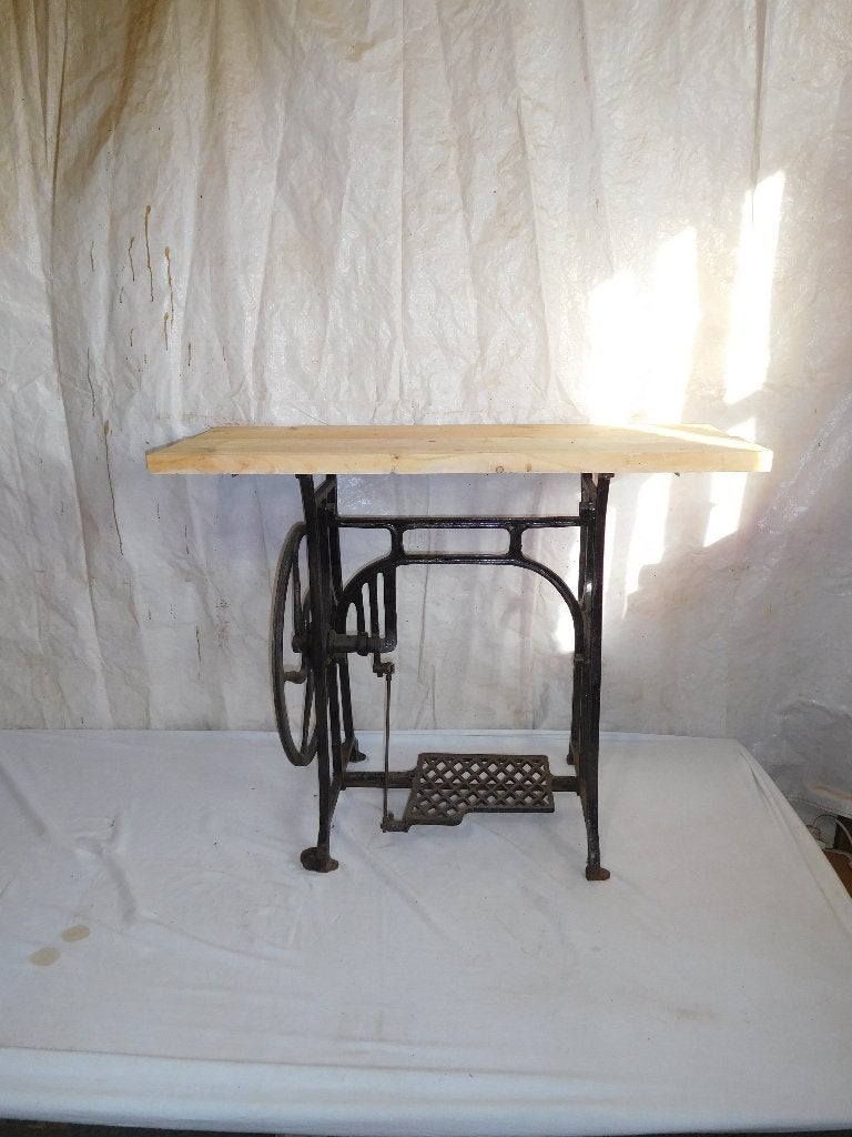 bistrotafel, Ophalen, Gebruikt, Rechthoekig, Hout