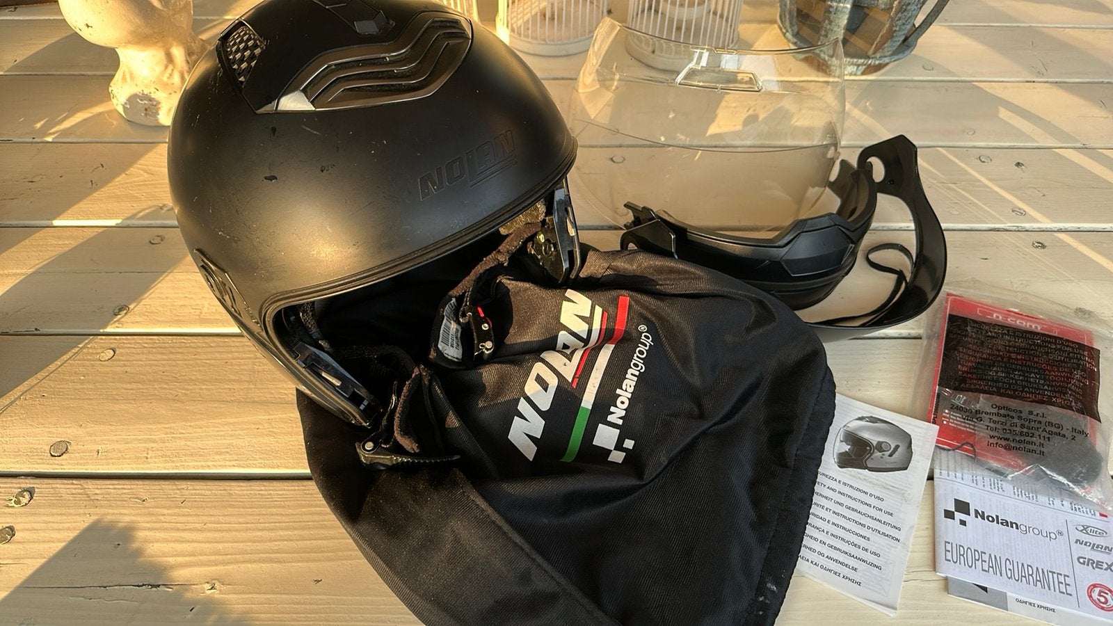Nolan motorhelm, Ophalen of Verzenden, Zo goed als nieuw