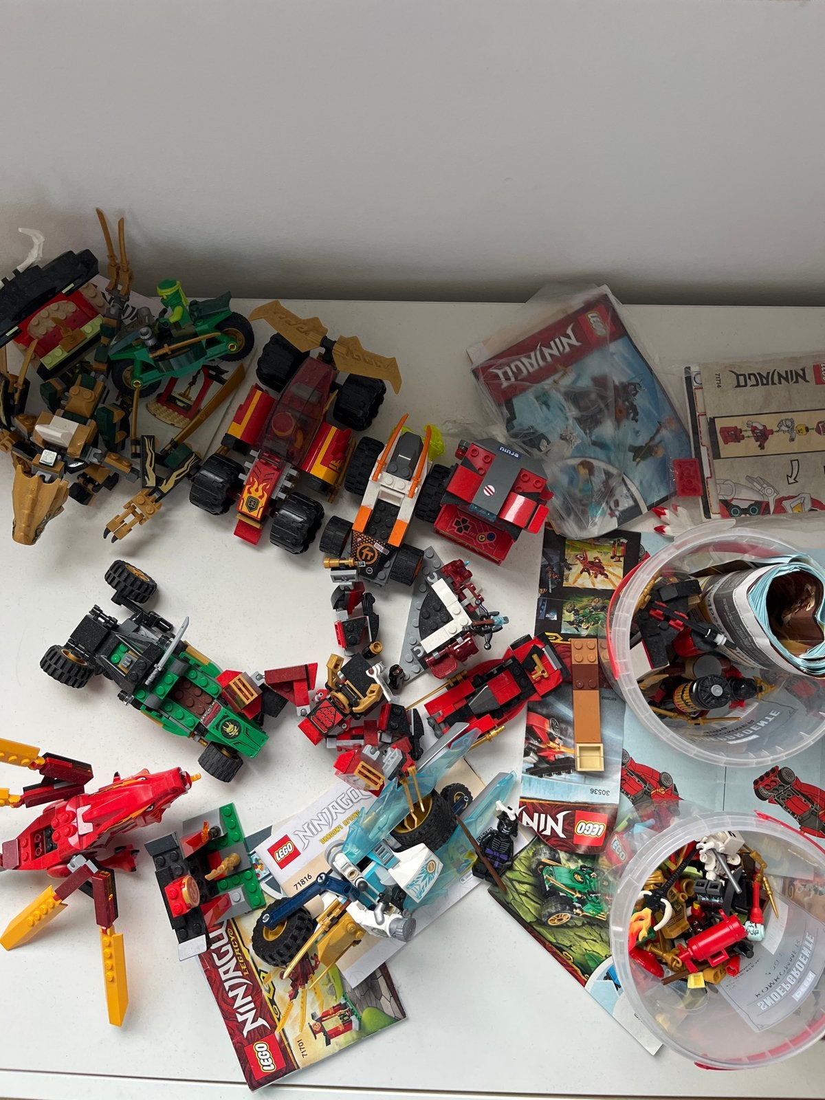LEGO Ninjago sets en minifiguren - Diverse modellen, Ophalen, Gebruikt, Overige merken
