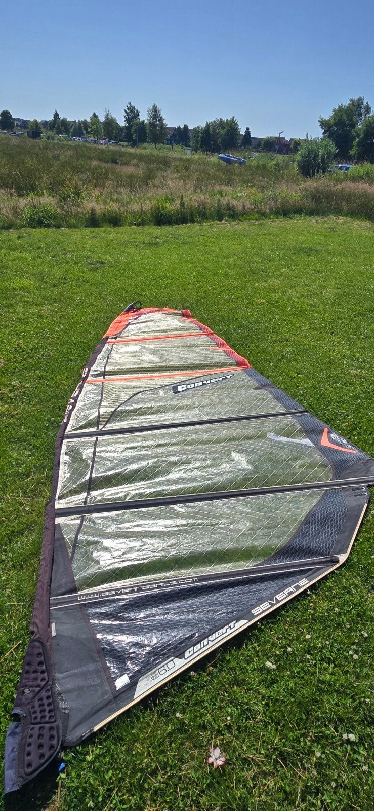 Severne Convert 6.0/6.5 en Impulse 2 6.5 windsurfzeilen, Watersport en Boten, Ophalen, Zeil