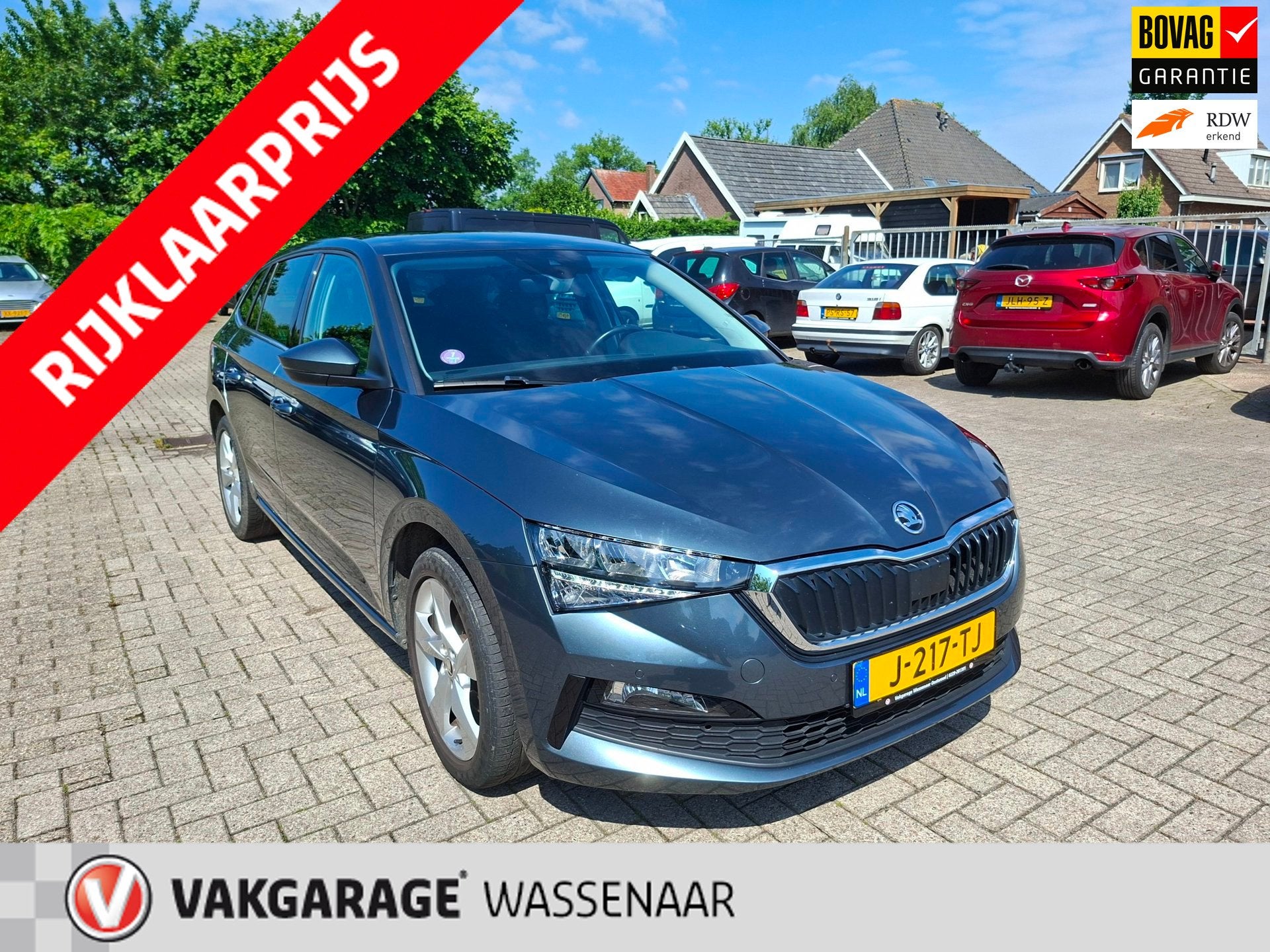 Skoda Scala 1.0 TSI Style dsg automaat carplay trekh, Auto's, Skoda, 12 maanden, Scala, Gebruikt, Euro 6