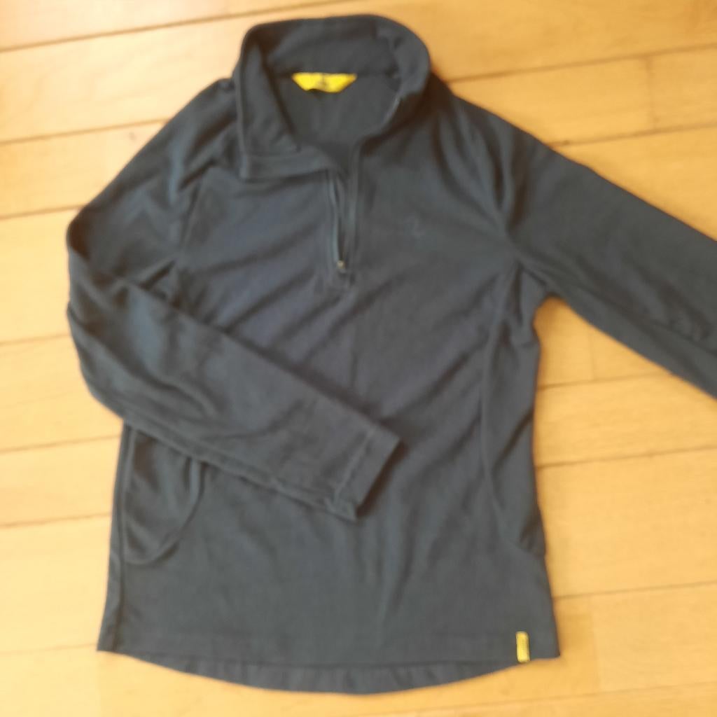 NOMAD fleece zip neck koltrui donker blauw maat M - nieuw -, Nomad, Ophalen of Verzenden, Nieuw, Blauw