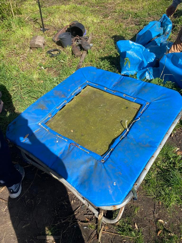 Euro trampoline, Ophalen of Verzenden, Gebruikt