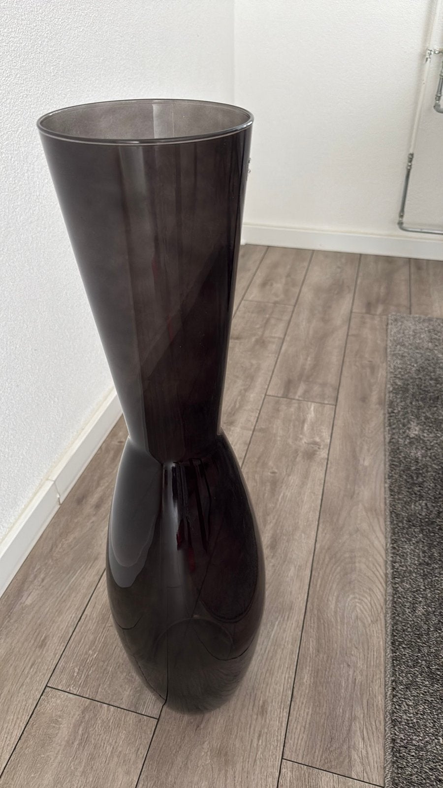 Hoge vaas, Huis en Inrichting, Woonaccessoires | Vazen, Ophalen, Overige kleuren, 75 cm of meer, Glas