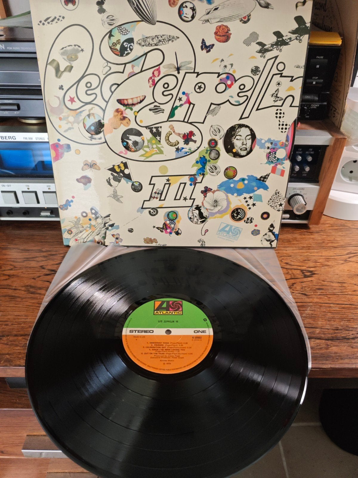 Led Zeppelin III Vinyl LP - Originele Persing, Gebruikt, Ophalen of Verzenden, 1970 - 1979, Gatefold hoes