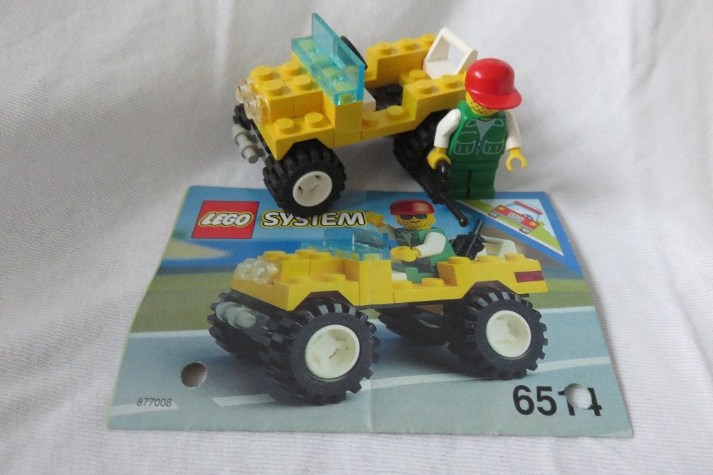Lego classic town, set 6514 trail ranger, Compleet, Lego, Ophalen of Verzenden, Complete set