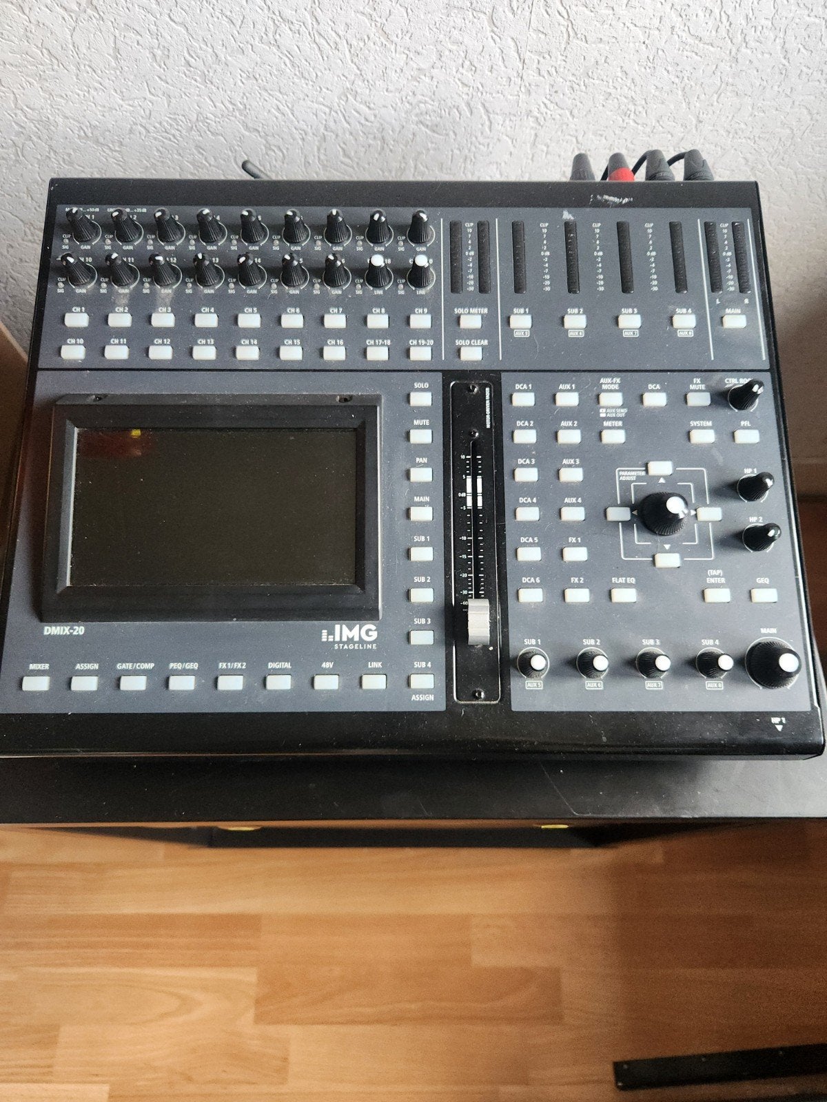 IMG Stageline Dmix 20 digitale geluid mixer, Ophalen, Zo goed als nieuw, 10 tot 20 kanalen