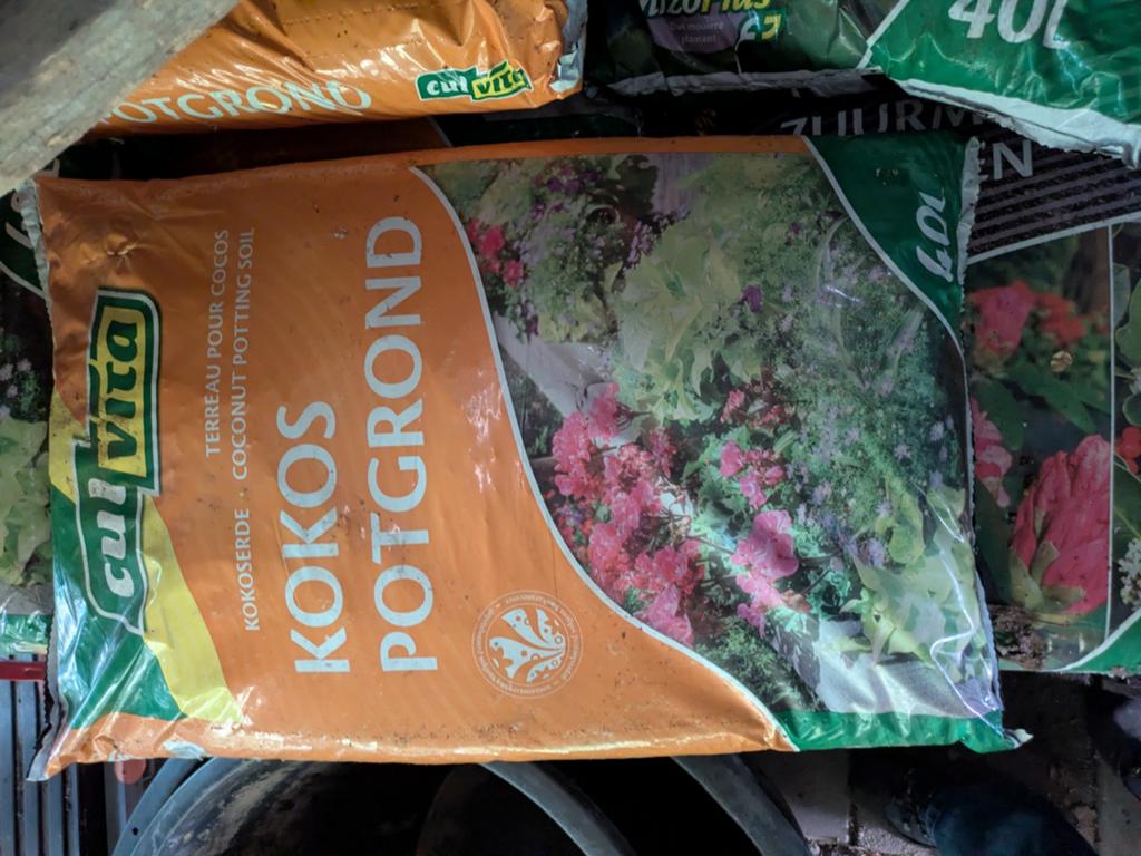 Kokos Potgrond - Ideaal voor Gezonde Plantengroei, Ophalen, Potgrond