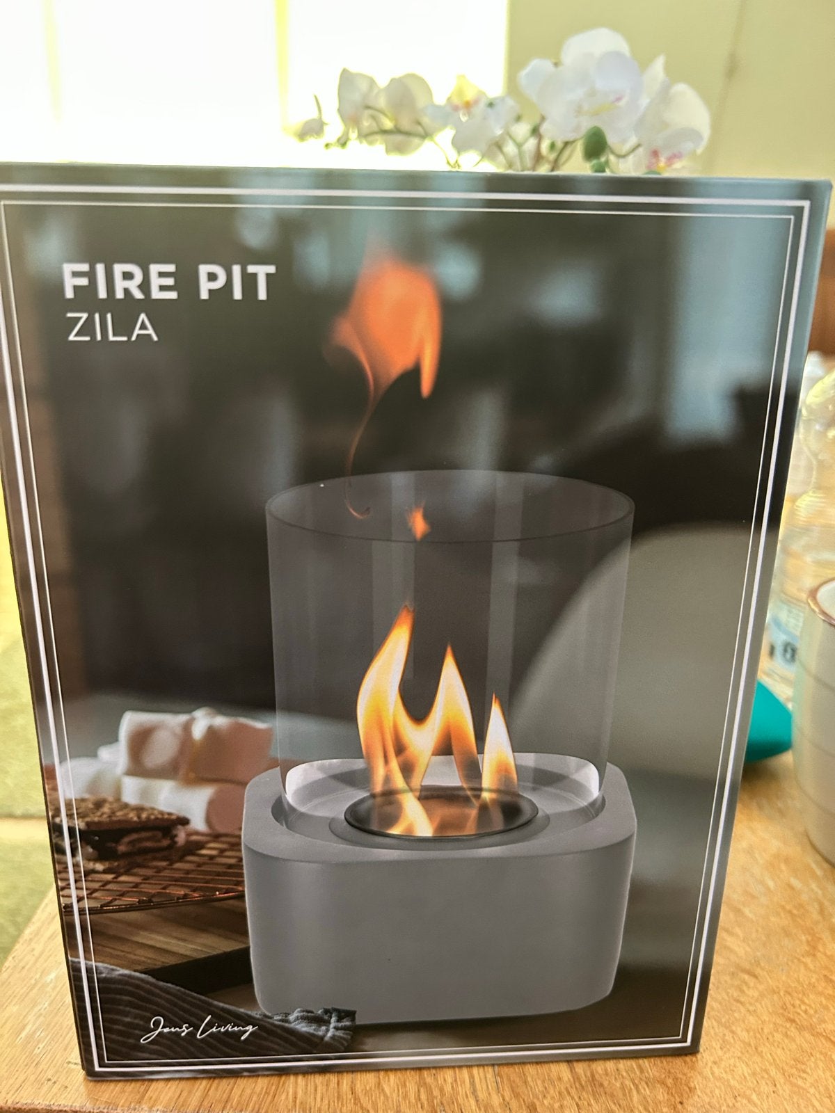 ZILA Fire Pit - Sfeervolle Tafelhaard, Ophalen of Verzenden, Nieuw, Vrijstaande haard, Overige soorten
