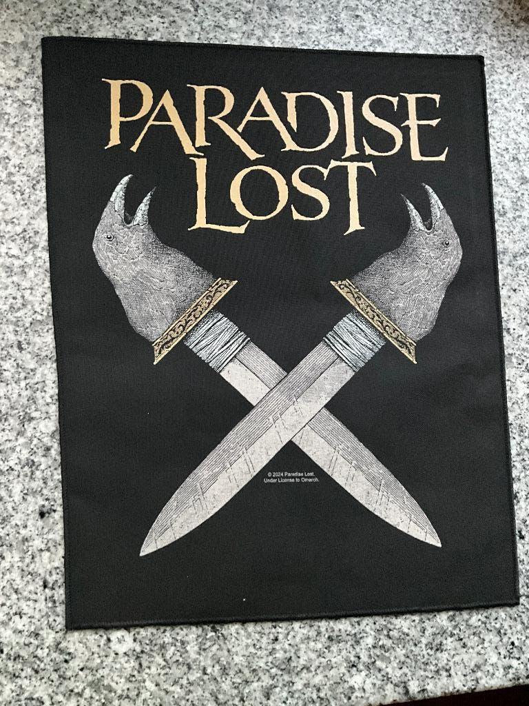 Backpatch/Embleem meerkleurig Paradise Lost, Verzamelen, Backpatch/Embleem meerkleurig Paradise Lost, Nieuw, Ophalen of Verzenden