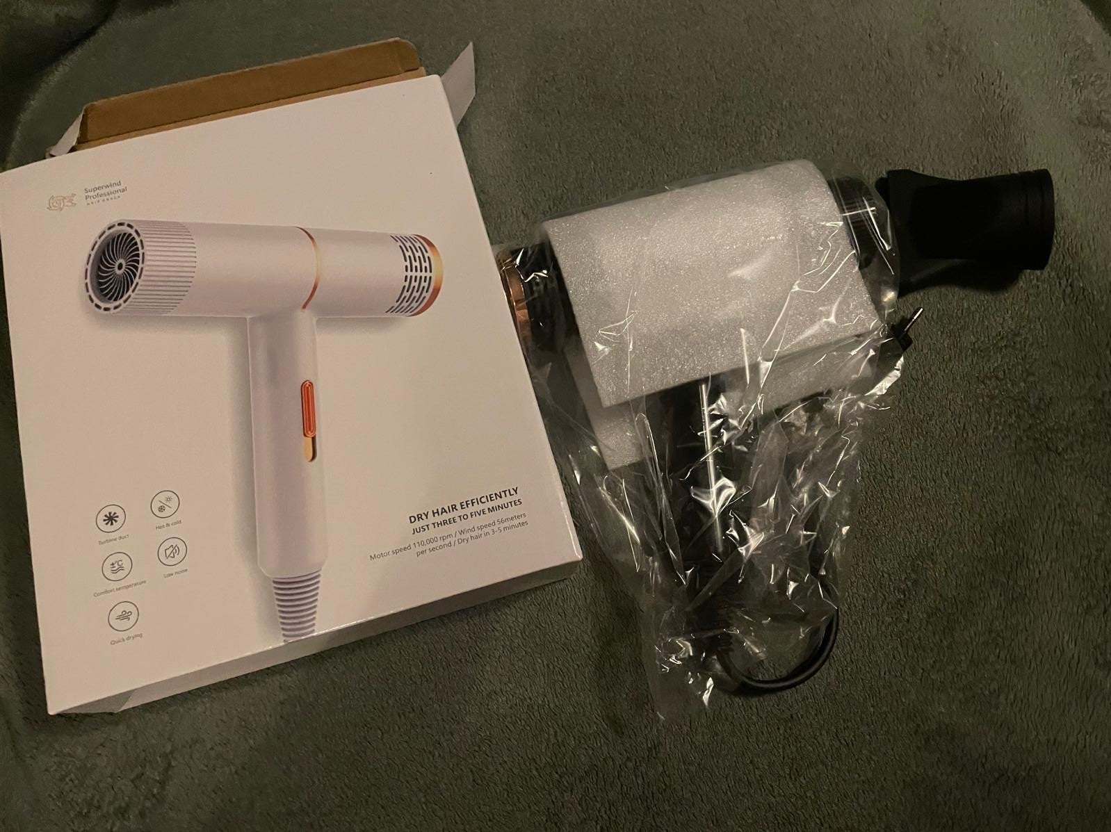 Fohn - snel+efficiënt drogen - superwind professional -nieuw, Ophalen of Verzenden, Nieuw, Haarverzorging