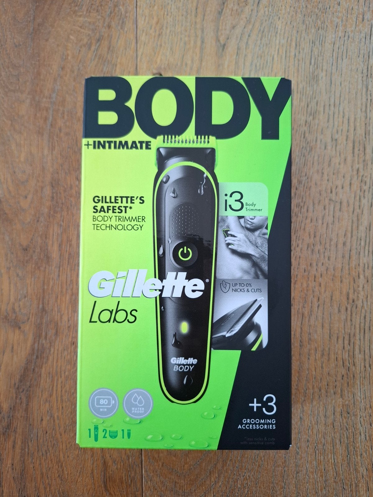 Gillette Labs Body + Intimate Trimmer - Nieuw in doos, Ophalen of Verzenden, Nieuw, Scheren en Epileren