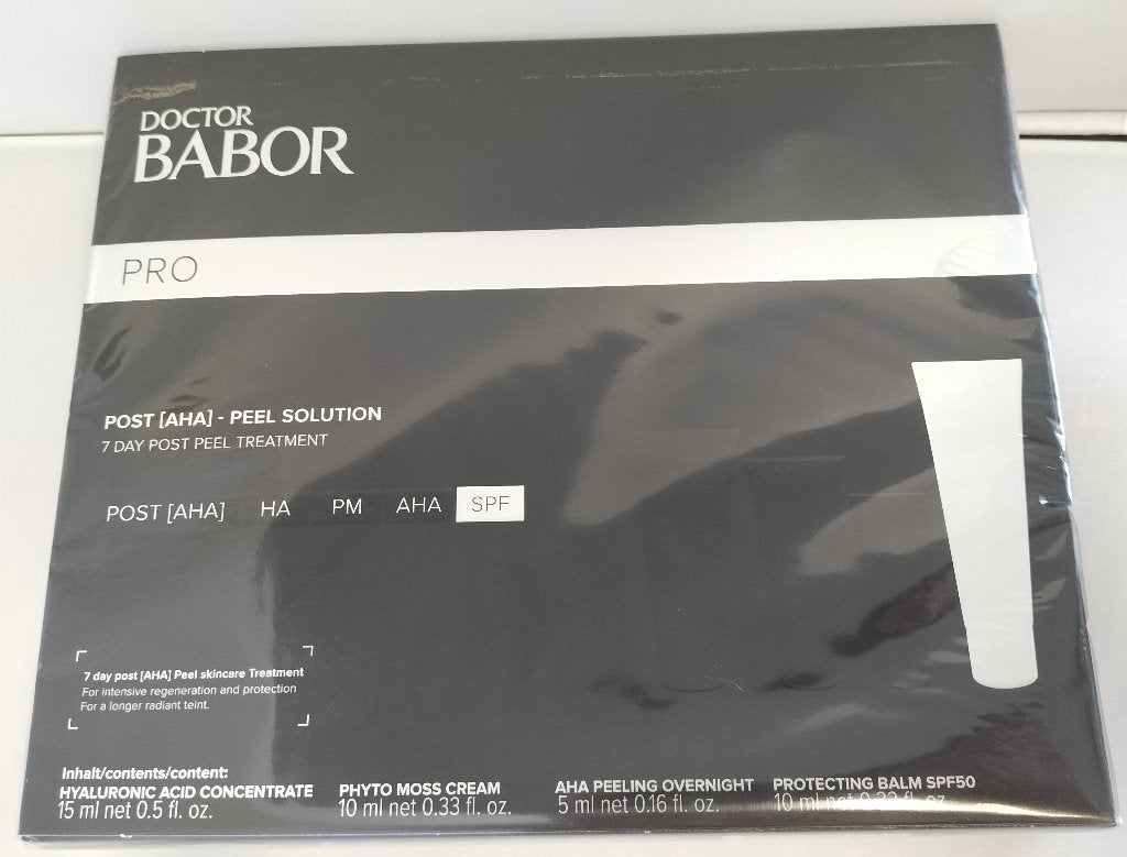 Doctor Babor Pro Post AHA Peel Solution, Verzenden, Nieuw, Gehele gezicht, Verzorging