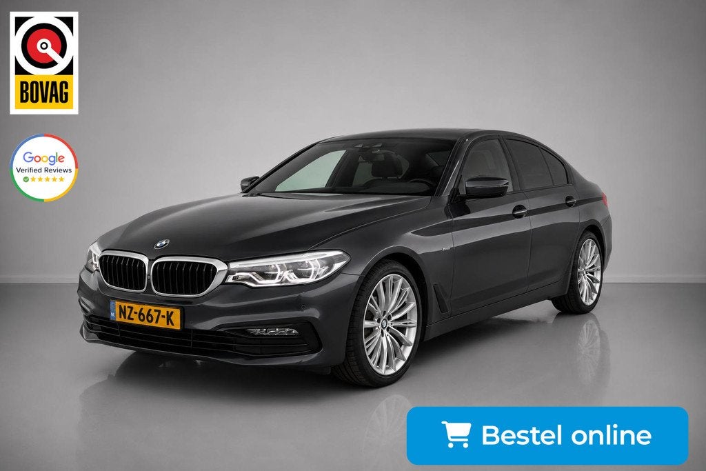 BMW 5-serie 520d High Executive| Sportline|Memory-Seats|Schu, Auto's, BMW, Automaat, Diesel, 168 €/maand, Sedan