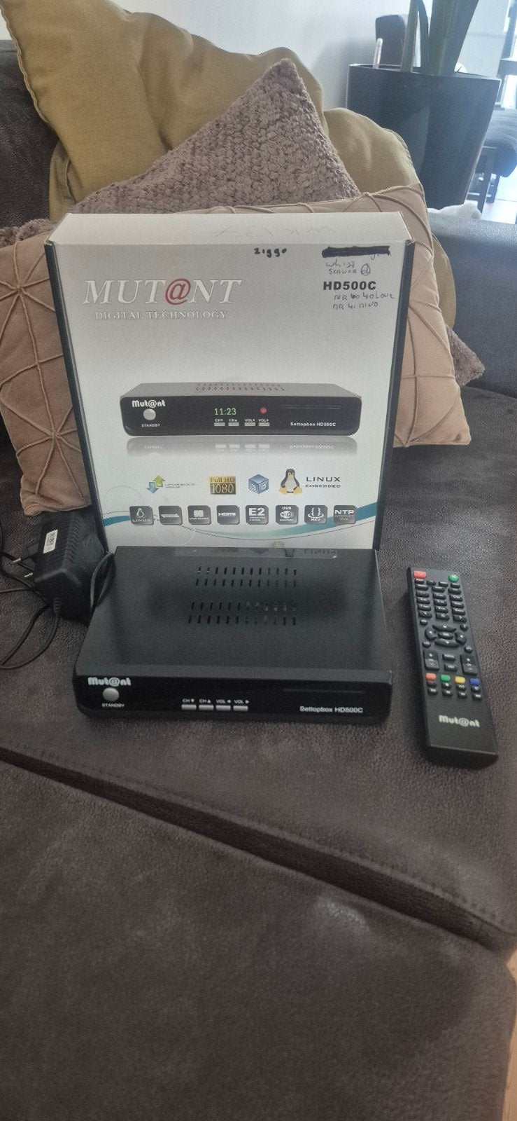 Mut@nt Settopbox HD500C - Digitale Kabelontvanger Dreambox, Ophalen, Zo goed als nieuw, Decoder