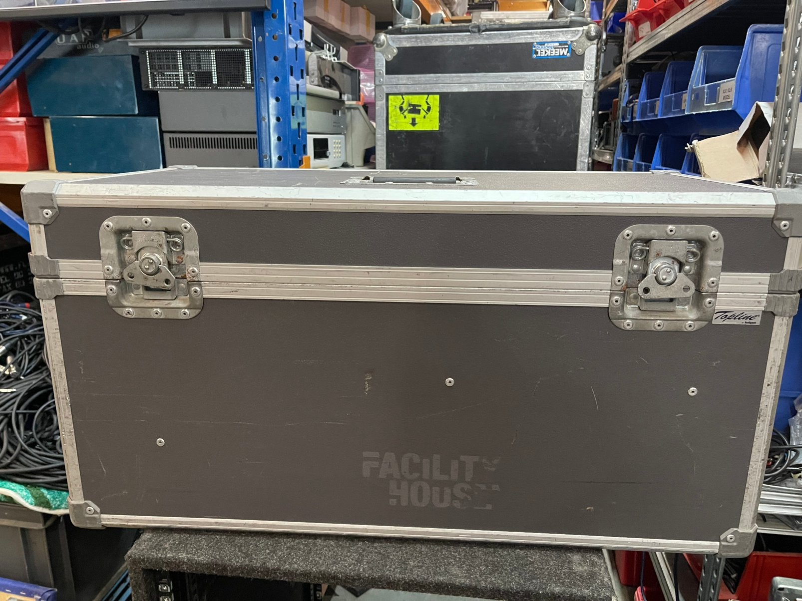 AUDIPACK Flightcase 75x35cm 29+6cm Hoog Afneembare Deksel, Ophalen, Gebruikt, Overige instrumenten, Flightcase