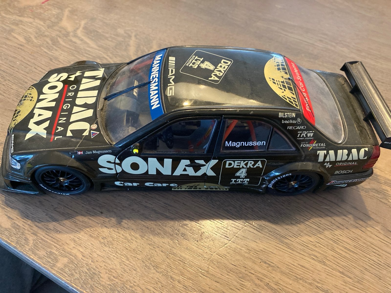 Mercedes-Benz C-Klasse DTM Sonax modelauto 1:18, Overige merken, Gebruikt, 1:50 of kleiner, Auto