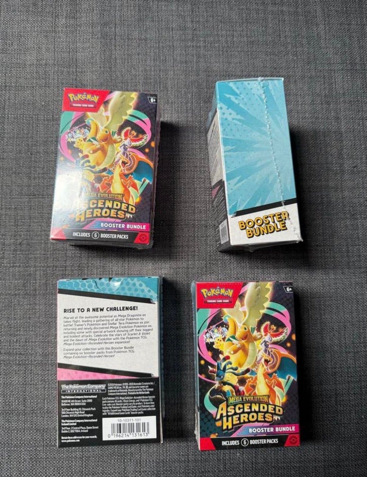 Mega Evolution Ascended Heroes Booster bundle, Ophalen of Verzenden, Nieuw, Booster, Foil