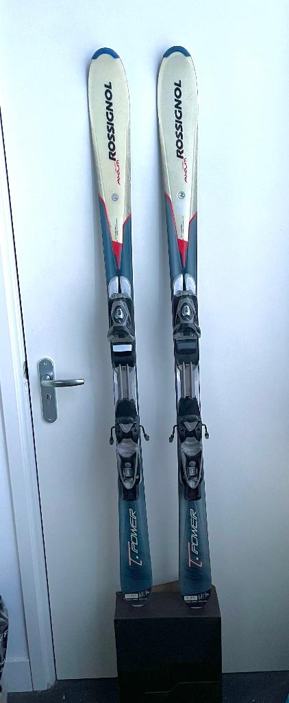 Ski's, Rossignol, met stokken, 1,50 m, 160 tot 180 cm, Gebruikt, Rossignol, Ophalen of Verzenden