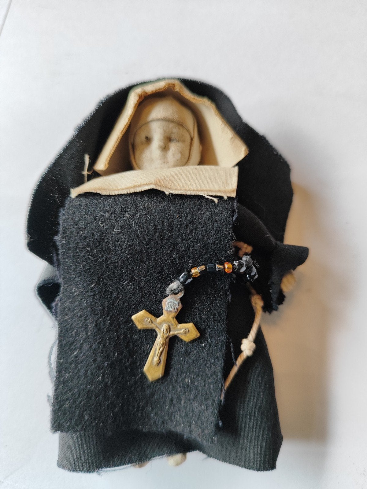 Antiek religieus popje, Ophalen of Verzenden