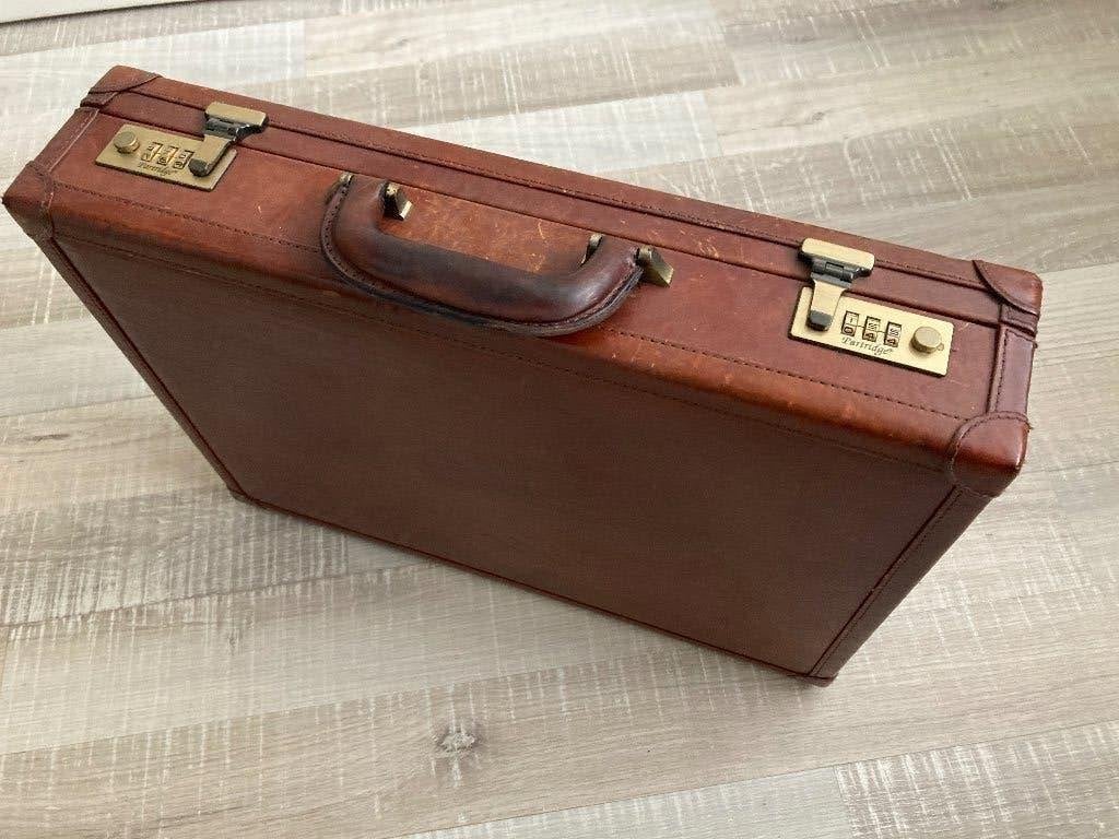 Attaché/diplomatenkoffertje (Partridge), Gebruikt, Slot, Ophalen of Verzenden, 35 tot 45 cm