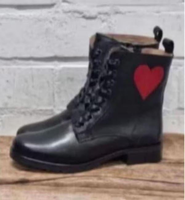 DWARS - Zwarte leren biker boots maat 36 - Nieuw - DWRS, Kleding | Dames, Schoenen, DWRS, Zwart, Lage of Enkellaarzen, Nieuw