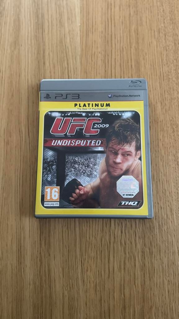 Ufc 2009 Undisputed Platinum Ps3 IN GOEDE STAAT, Ophalen of Verzenden