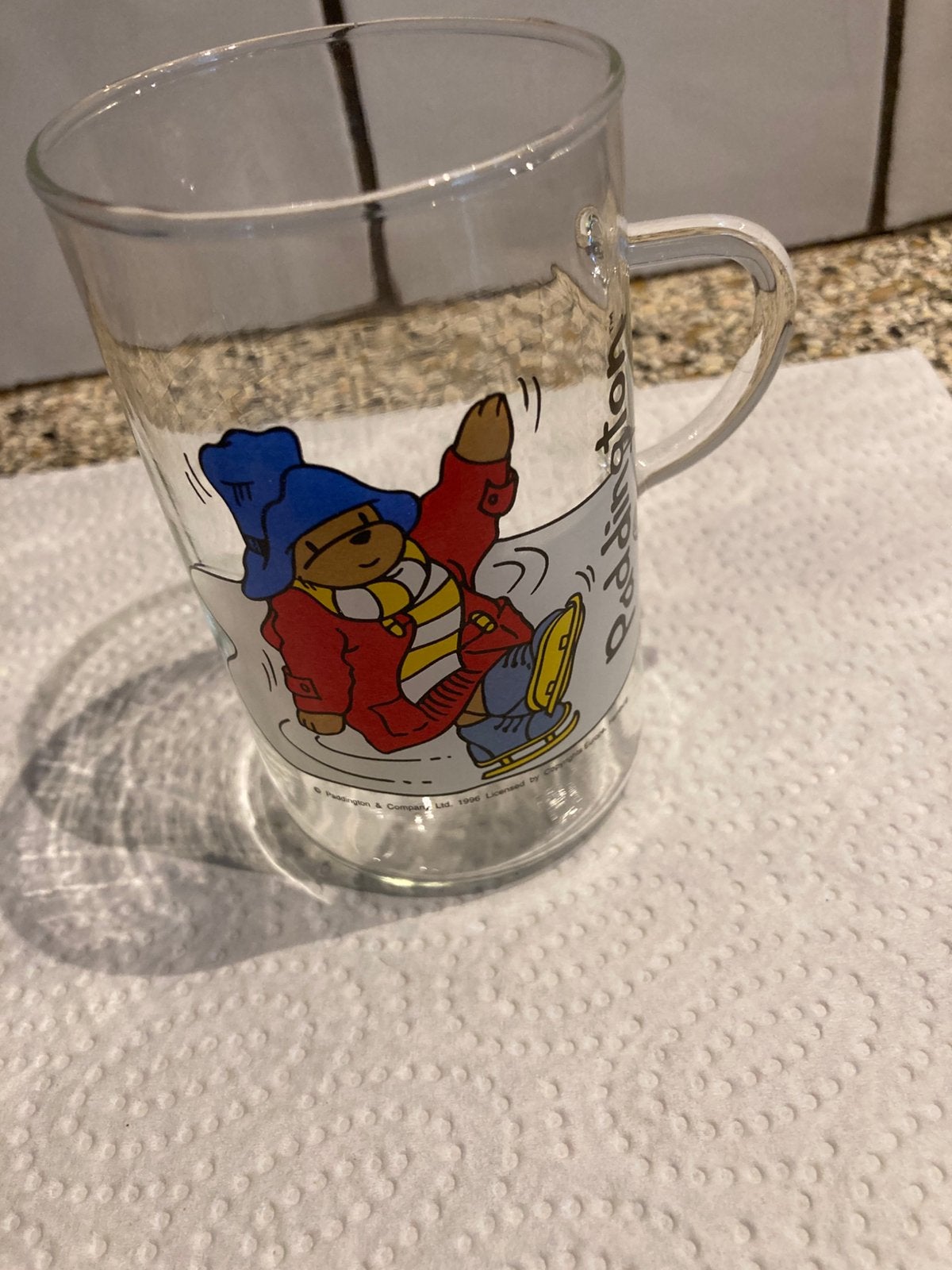Theeglas paddington, Ophalen of Verzenden, Zo goed als nieuw, Overige typen