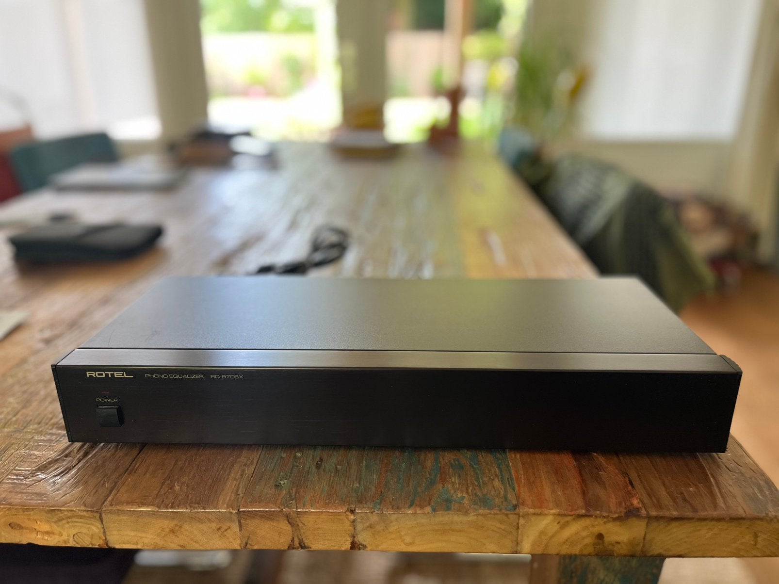 Rotel RQ-970BX Phono Voorversterker (MM/MC) – Nette Staat, Ophalen of Verzenden, Zo goed als nieuw, Overige merken