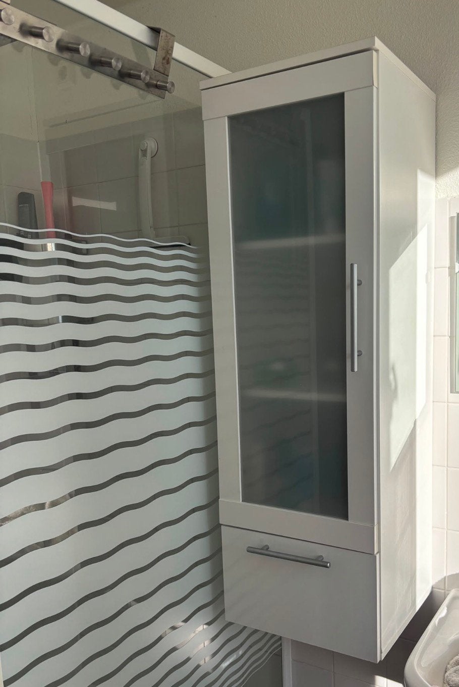 Badkamer kastje, Huis en Inrichting, Kasten | Vitrinekasten, Ophalen, 50 tot 100 cm, Zo goed als nieuw, Minder dan 100 cm