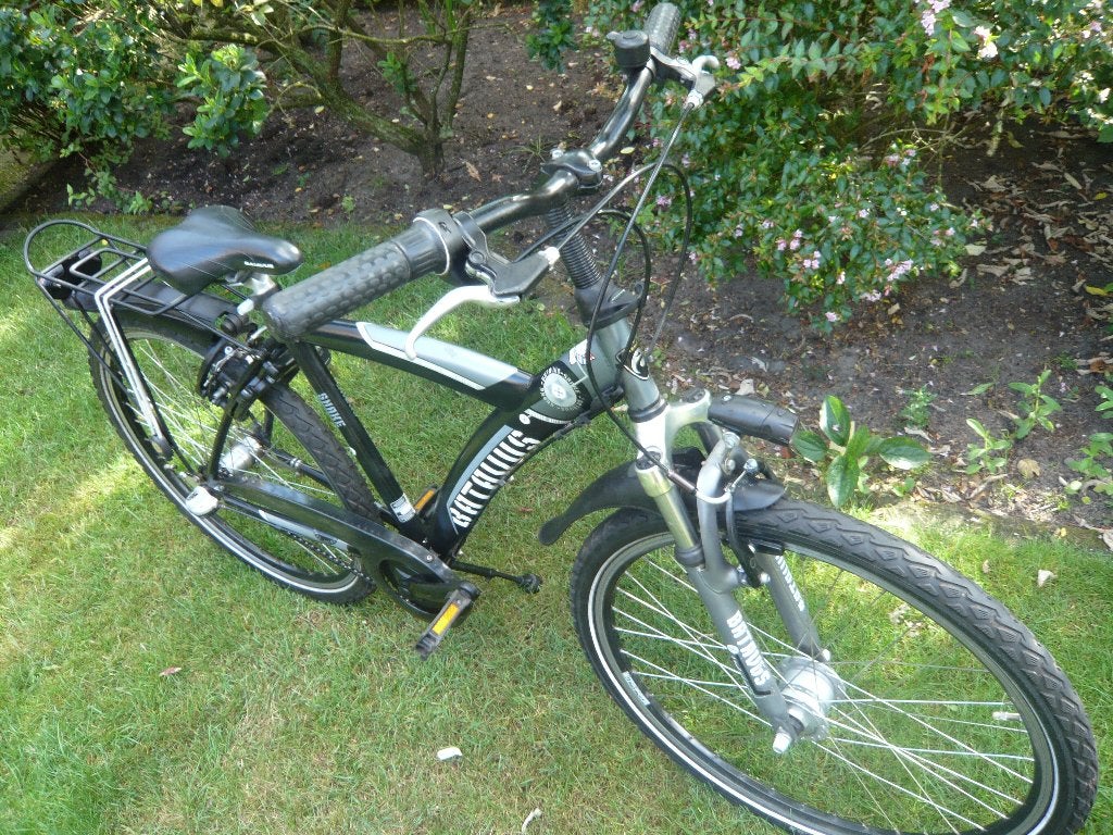 mooie  26" 49cm batavus snake 3versnell en voorvering, Fietsen en Brommers, Fietsen | Jongens, Gebruikt, Velgrem, Versnellingen