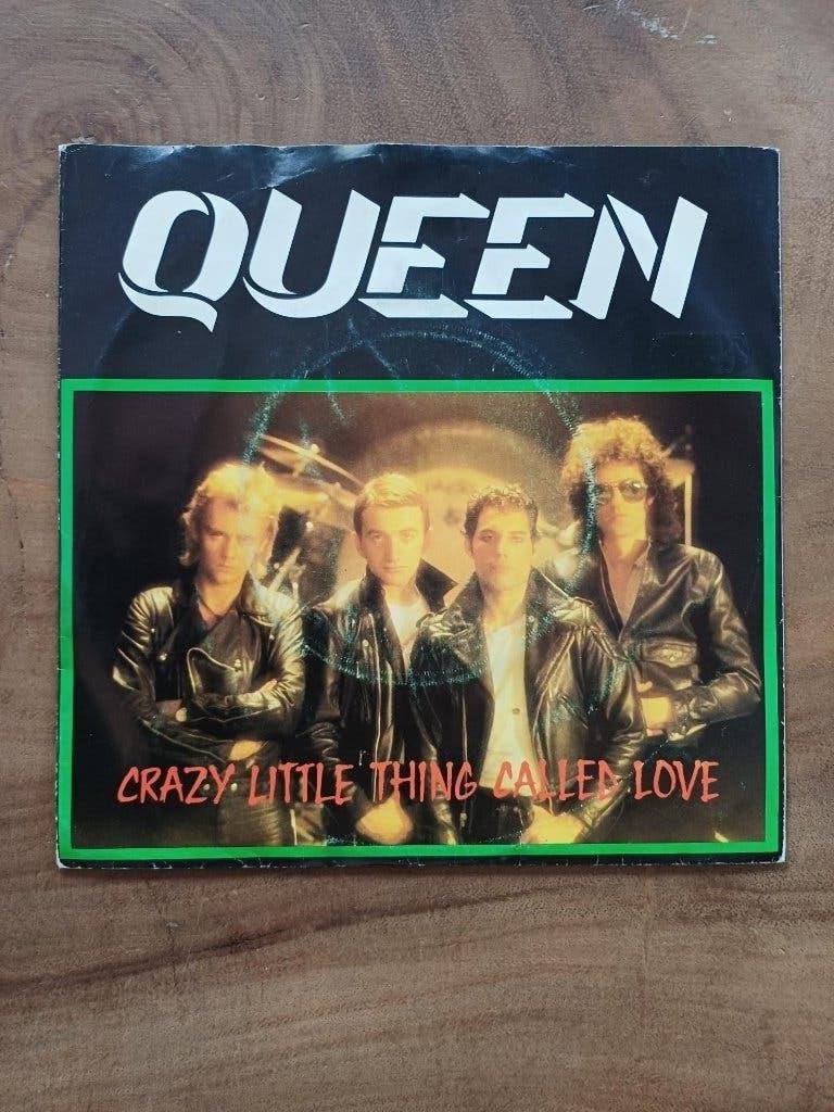 Queen - Crazy Little Thing Called Love - Single - Vinyl, Cd's en Dvd's, Ophalen of Verzenden, Gebruikt, Pop