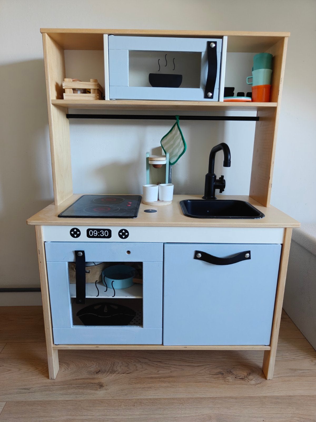Ikea Speelkeuken (Duktig) met accessoires en extra's, Ophalen, Gebruikt, Hout, Speelkeuken