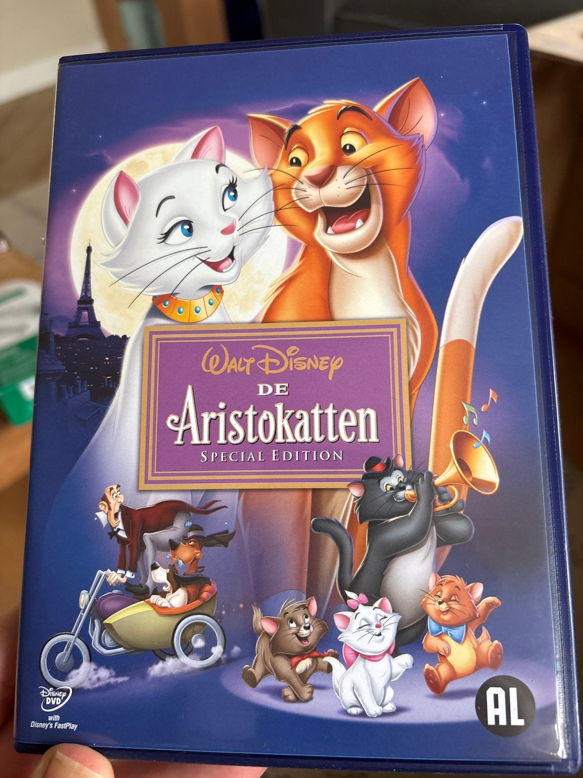 Walt Disney De Aristokatten Speciale Editie DVD, Bonusmateriaal, Animatie, Alle leeftijden, Nederlands